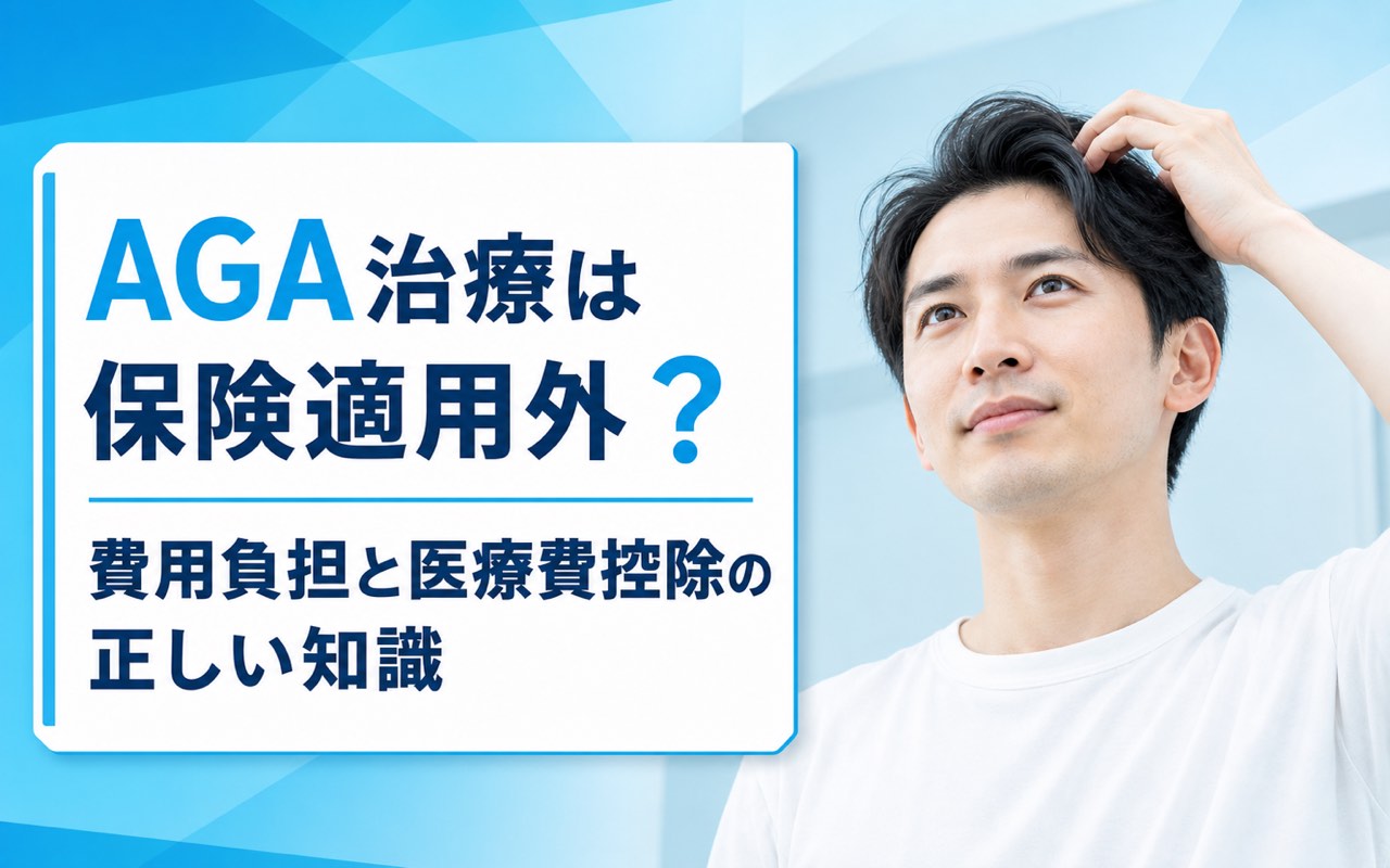 AGA 医療費控除でいくら戻る？対象条件・計算式・申告手順を解説