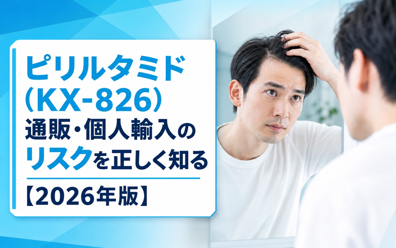 ピリルタミド（KX-826）通販・個人輸入のリスクを正しく知る【2026年版】